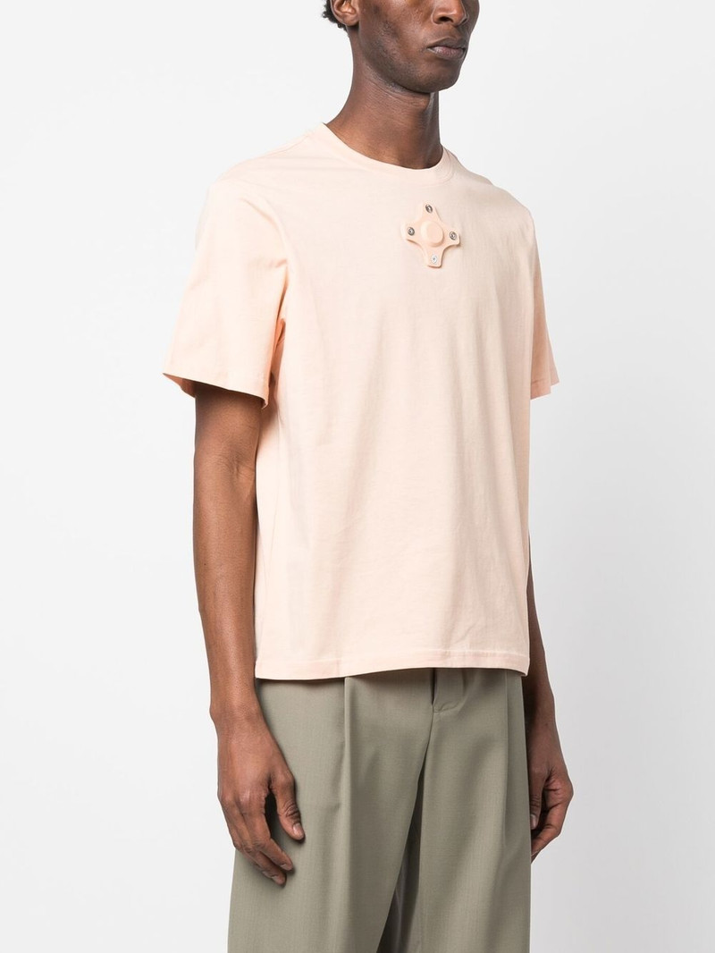 eyelet-detail short-sleeve T-shirt 3