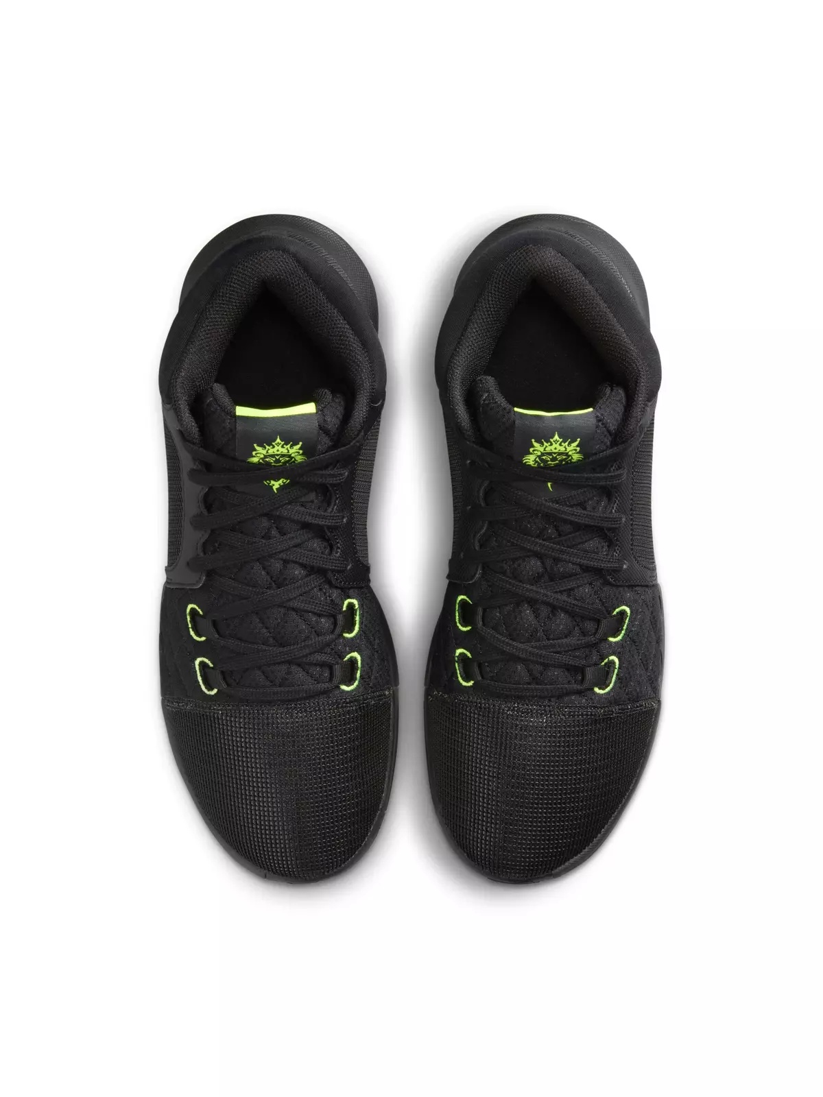 LeBron Witness 8 "Black/Volt/White" Men's Basketball Shoe - 4
