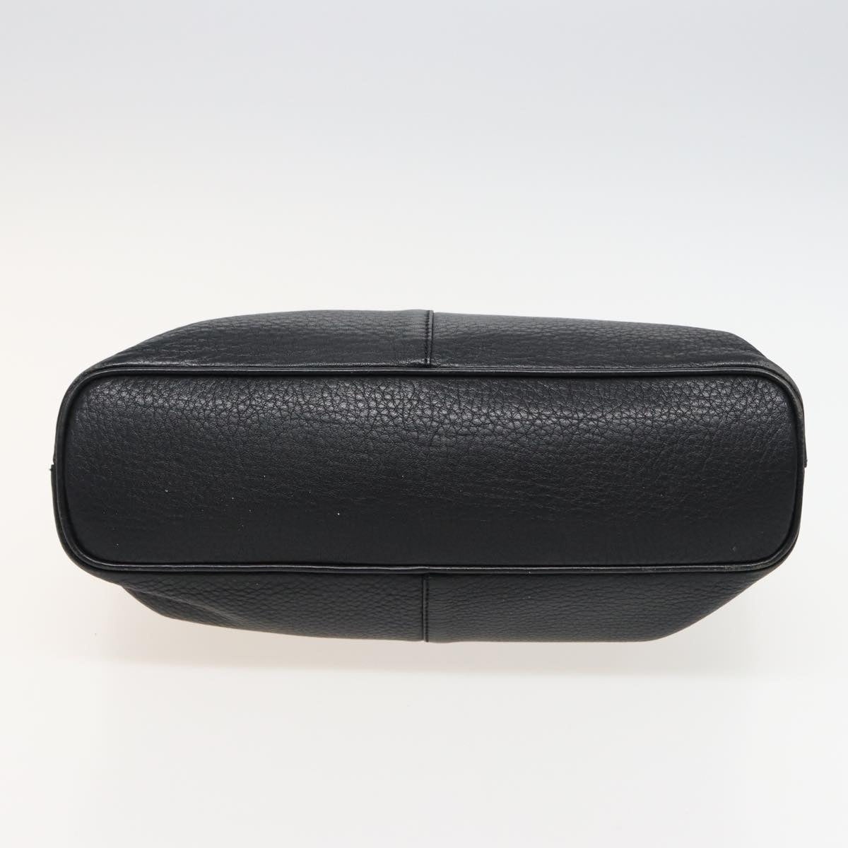 Burberry Hand Bag Leather Black - 5