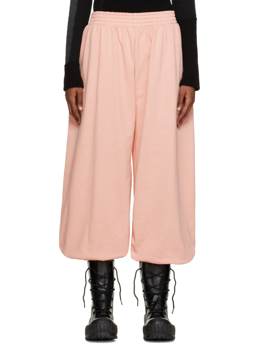 Pink Balloon Leg Lounge Pants - 1