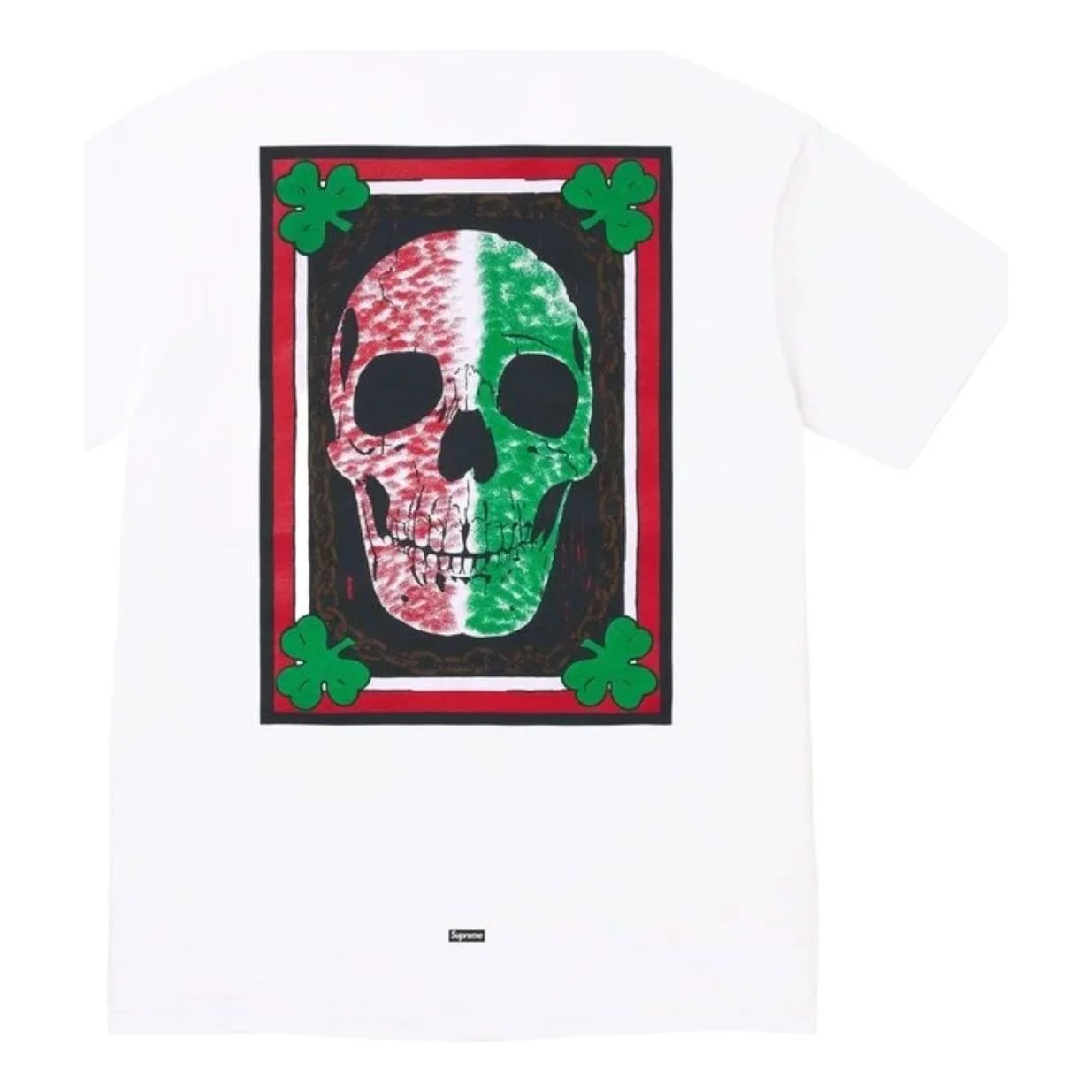Supreme x Mike Kelley SS26 Banner T-Shirt 'White' SUP-SS26-173-WHT - 1