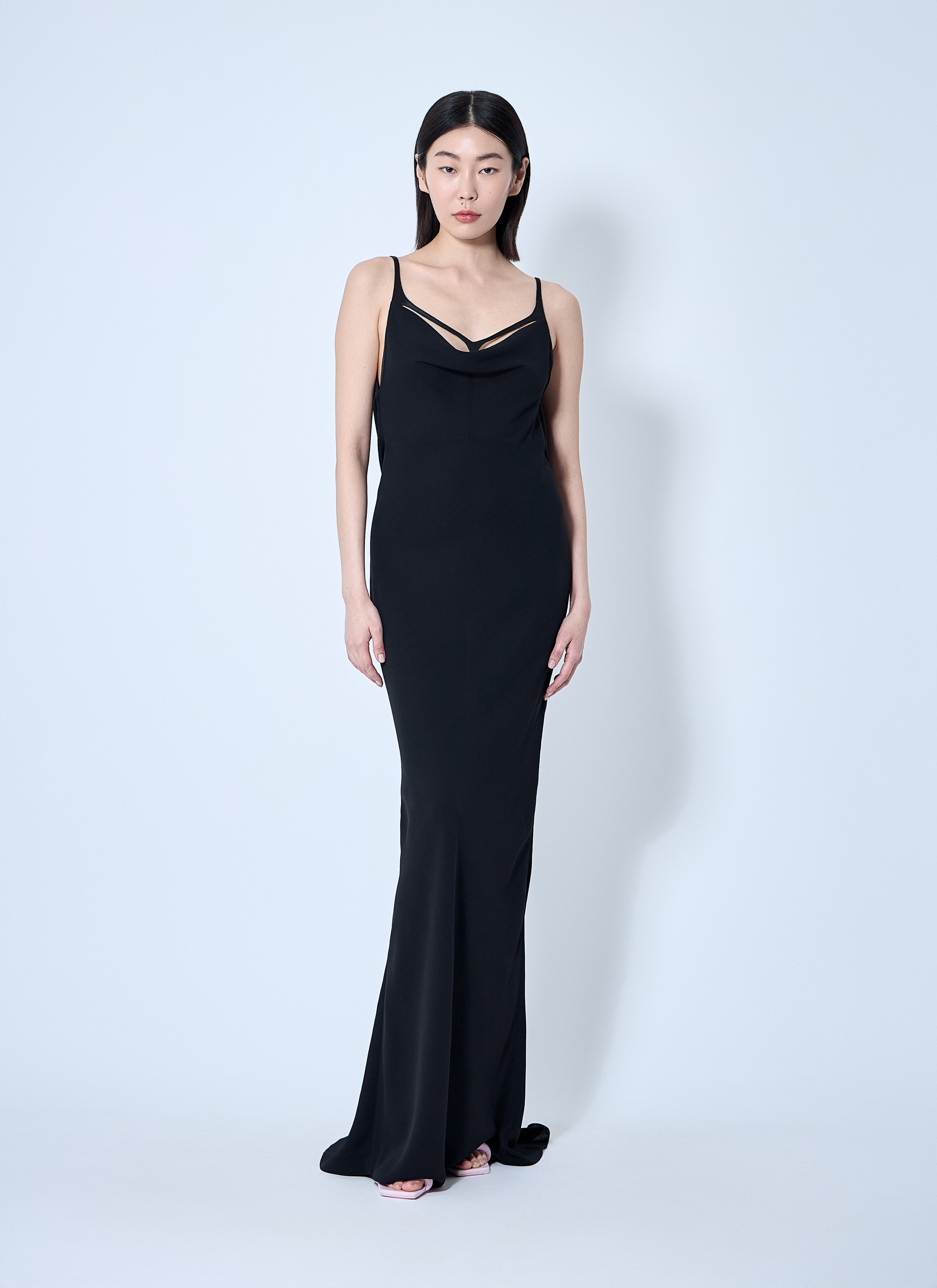 Mugler Women Crepe Maxi Dress - 2