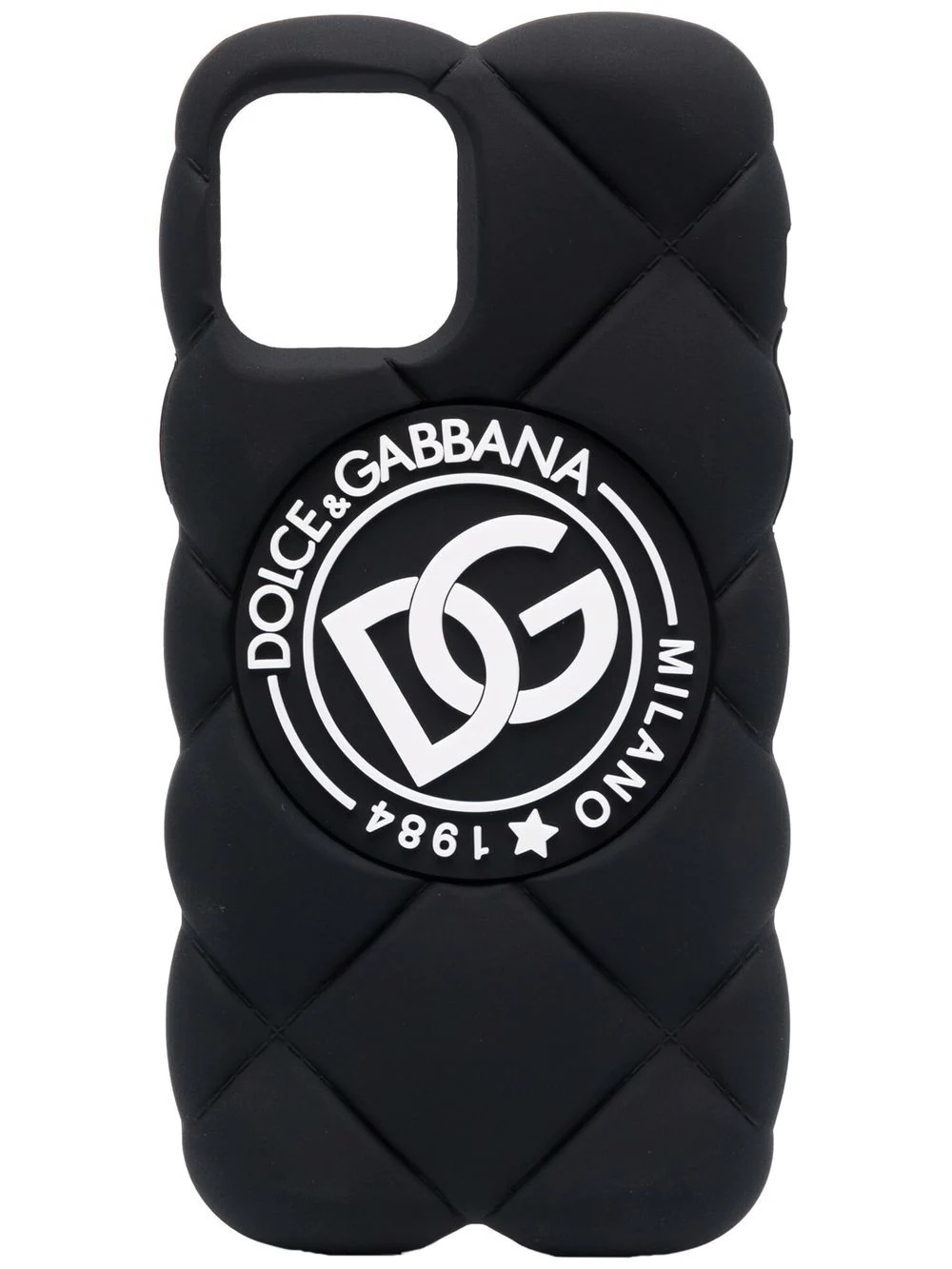 DG logo quilted iPhone 12/12 Pro case - 1