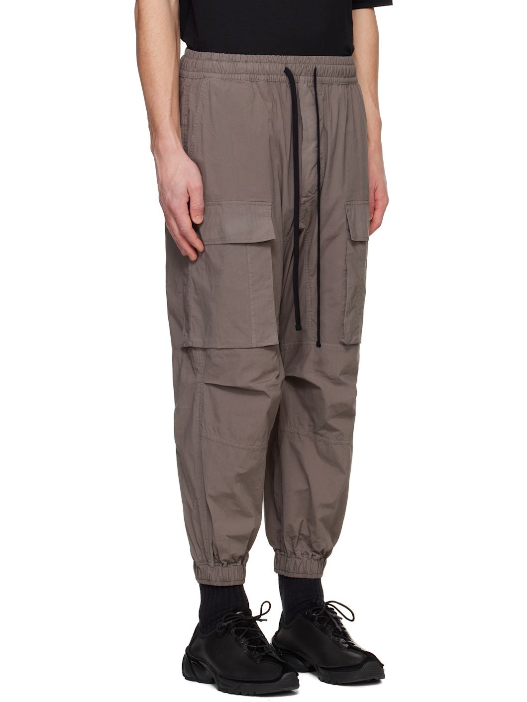 Gray M P 7 Cargo Pants - 2