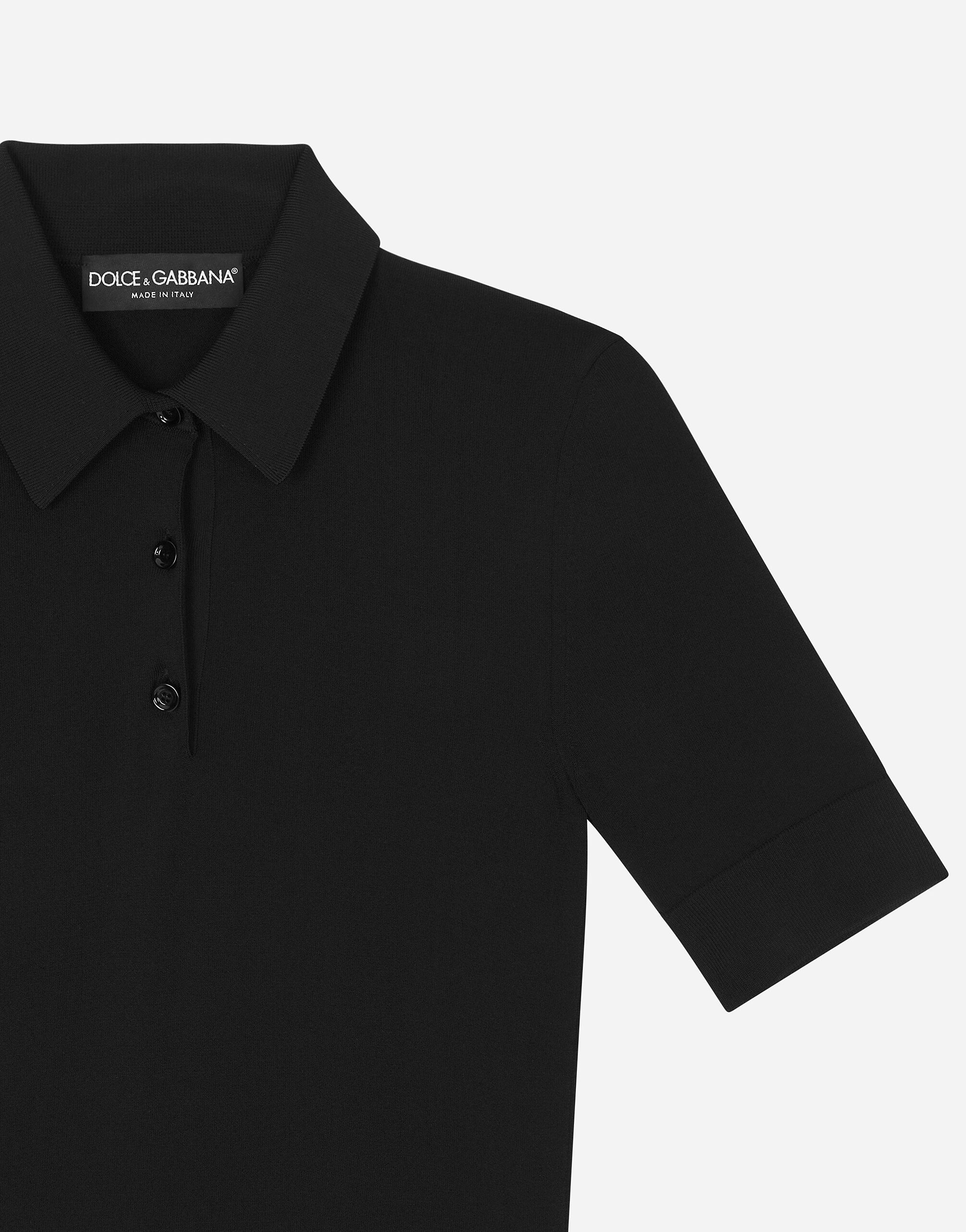 Viscose polo-shirt - 6