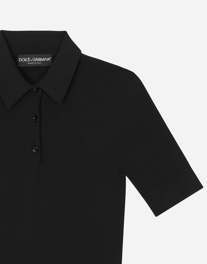 Viscose polo-shirt 6