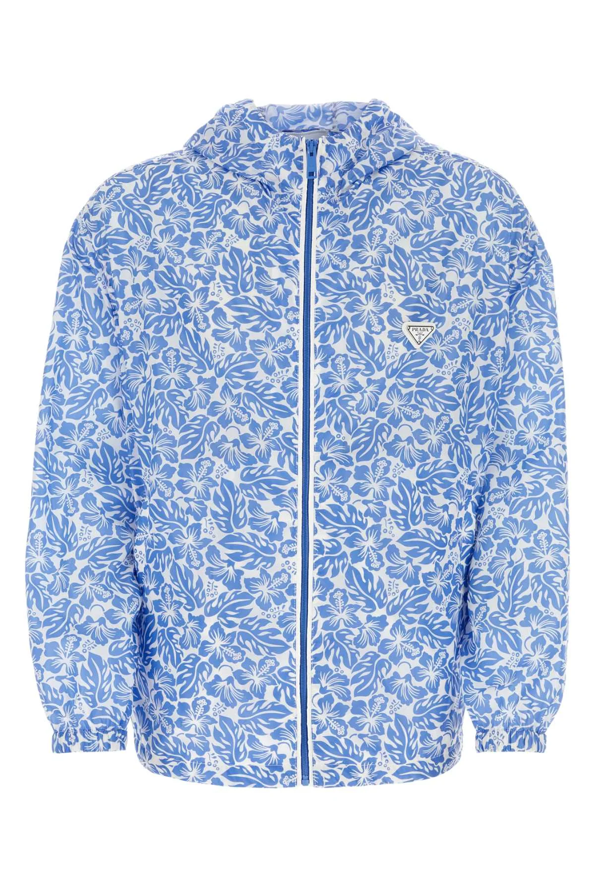 Prada Men Printed Re-Nylon Windbreaker - 1