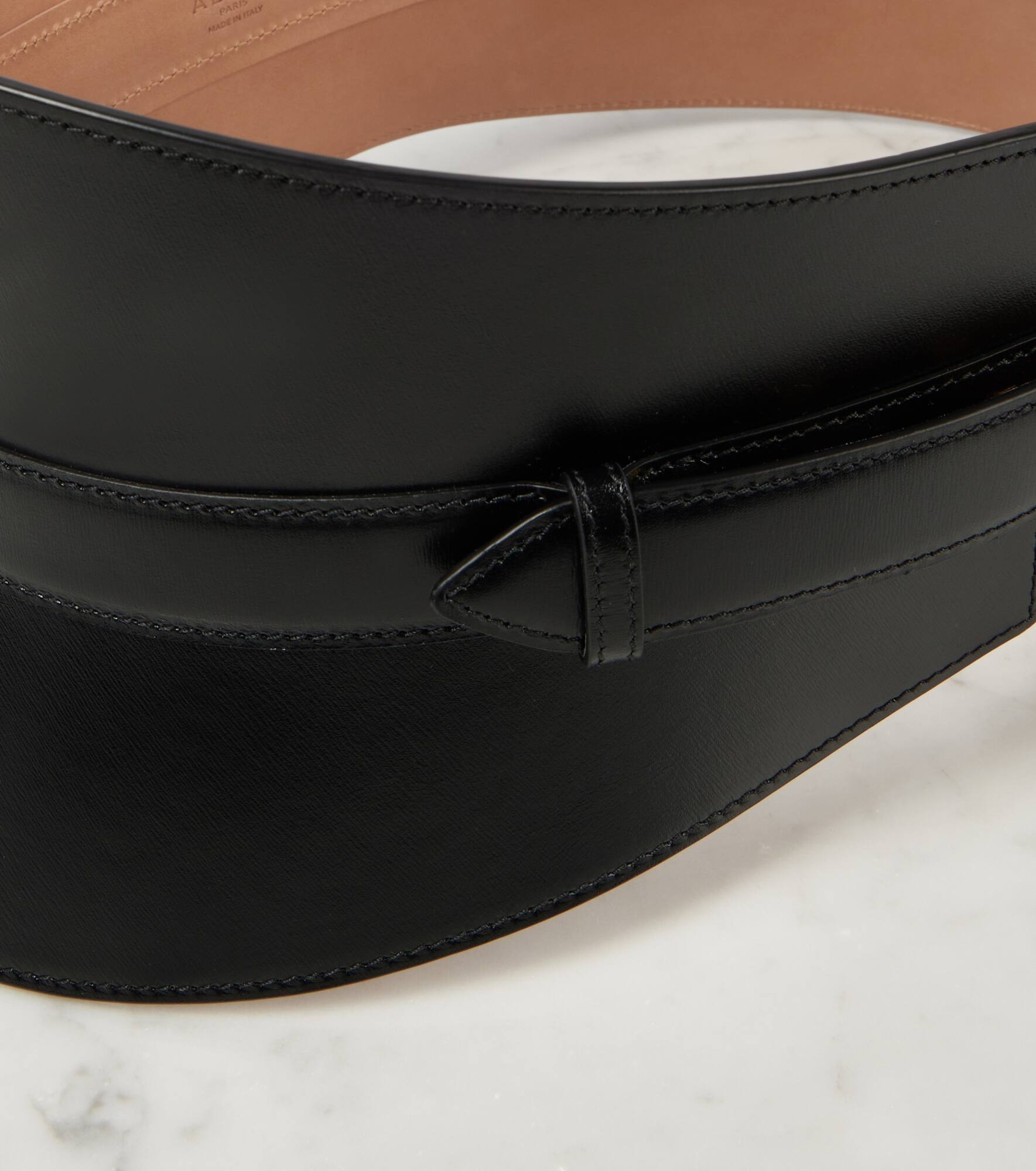 Leather corset belt - 3
