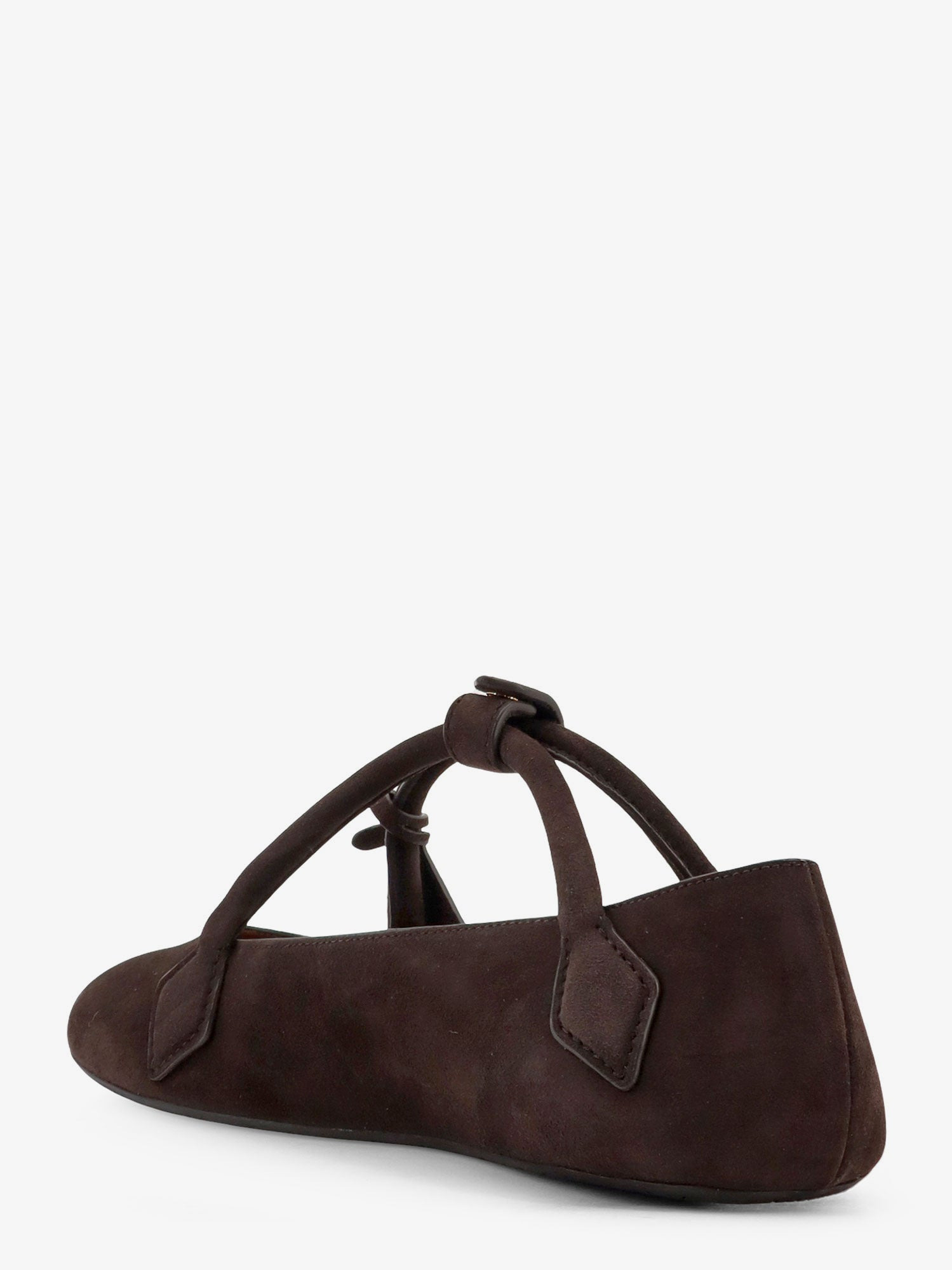 Alaia Le Teckel Suede Ballet Flats - 3
