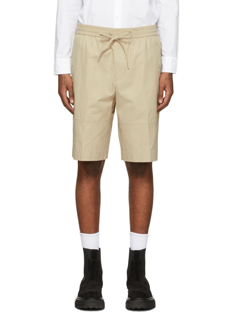 Khaki Drawstring Shorts 5