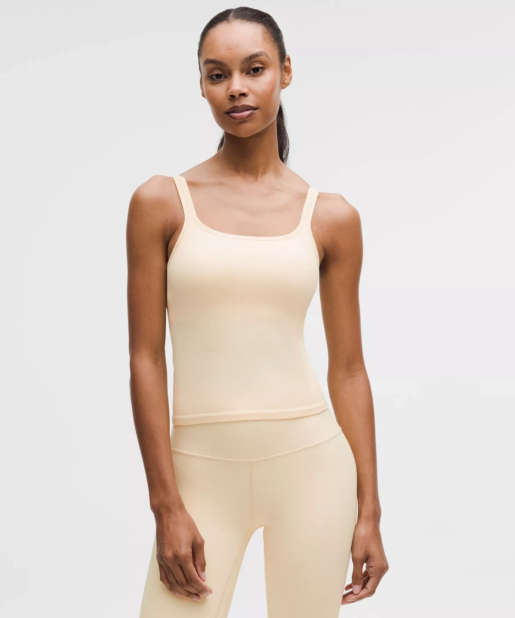 Ebb to Street Scoop-Neck Cropped Tank Top *Light Support, B/C Cup - 1