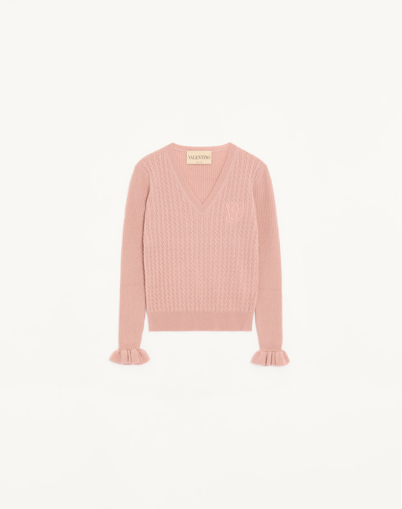 EMBROIDERED CASHMERE SWEATER 1