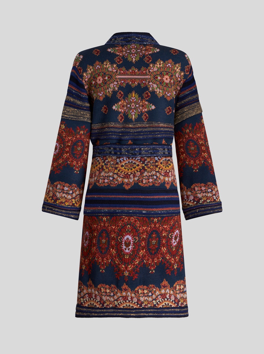 JERSEY JACQUARD COAT - 6