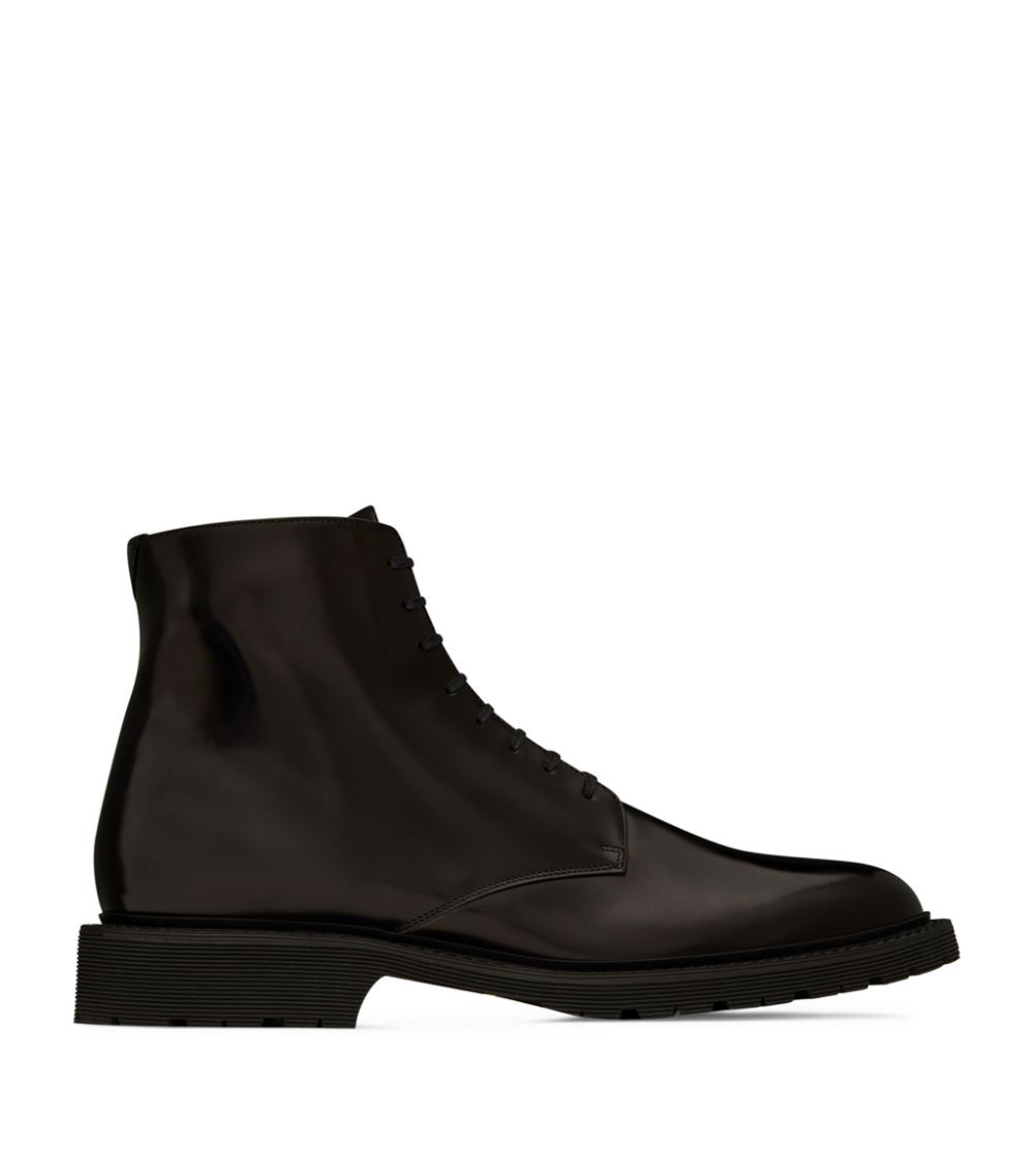 Leather Army Boots - 1
