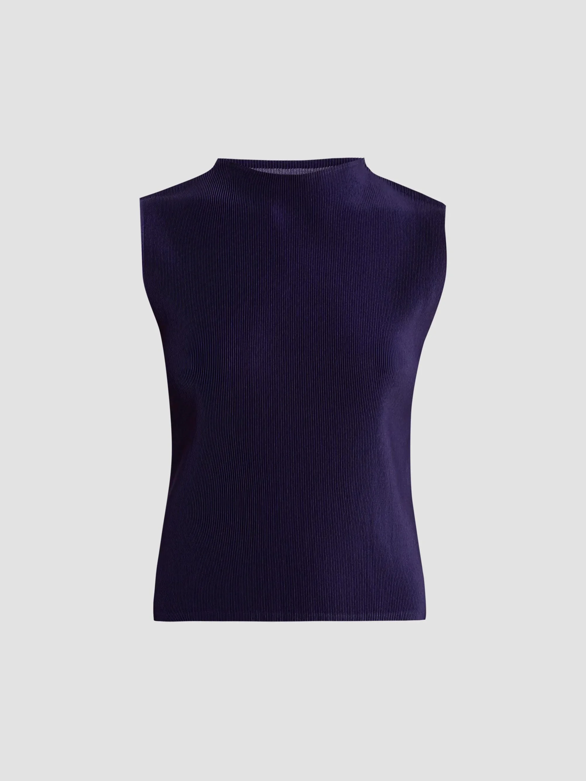 Women's Mist September Sleeveless Top - Navy - 1