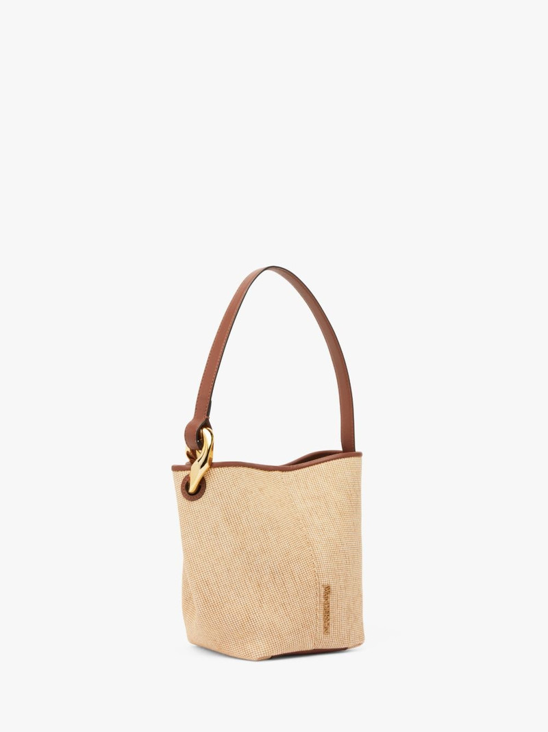 JW Anderson JWA  SMALL CORNER BUCKET - CANVAS CROSSBODY BAG outlook
