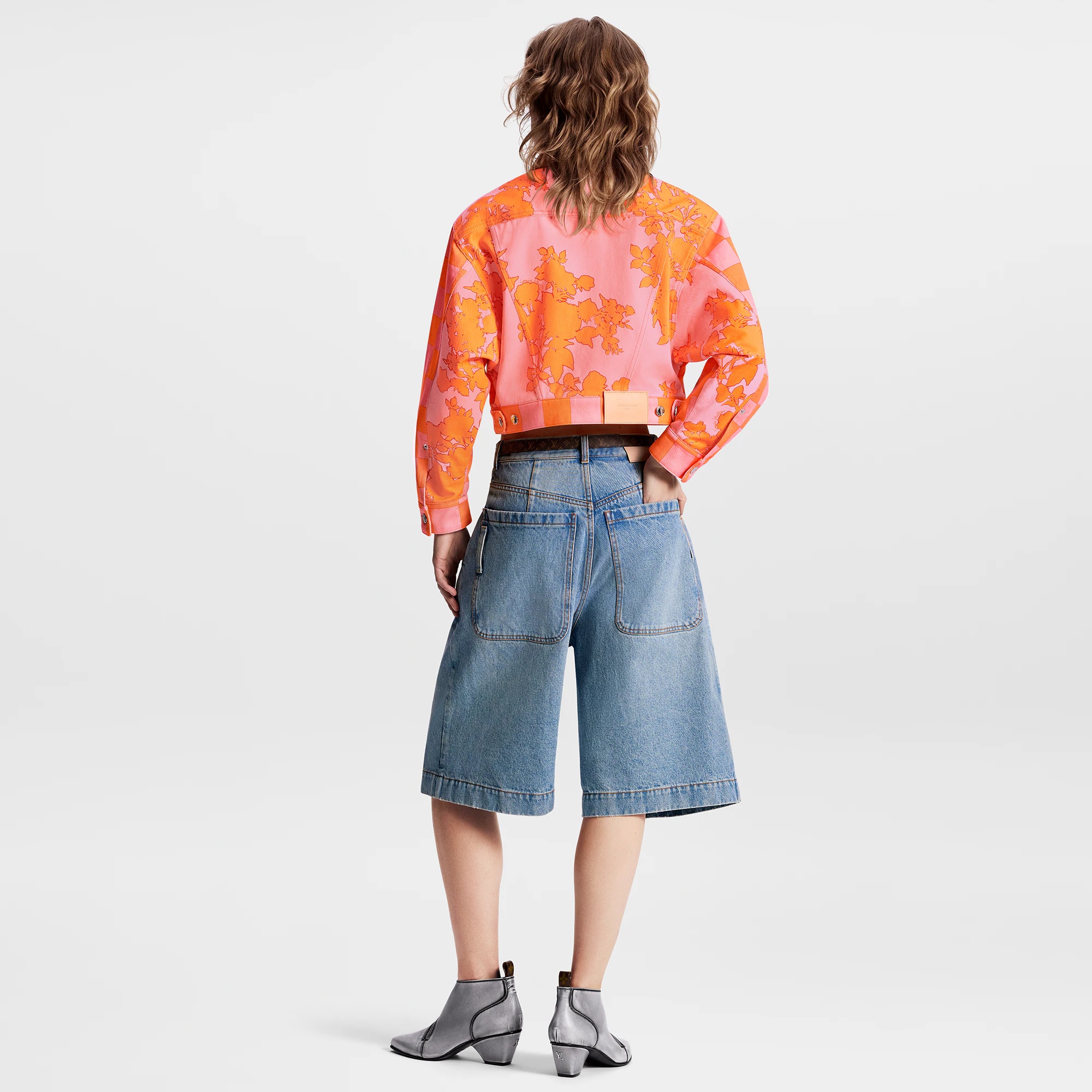 Bouquet Damier Denim Jacket - 3