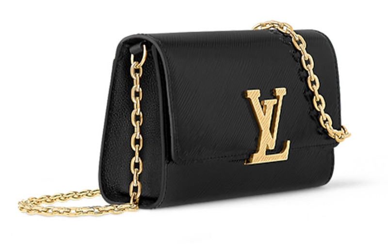 Louis Vuitton (WMNS) LOUIS VUITTON Pochette Louise Epi Leather Handbag 'Black' M23756 outlook