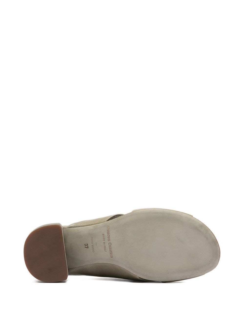 50mm Hadry 007 cross-strap block-heel sandals - 5