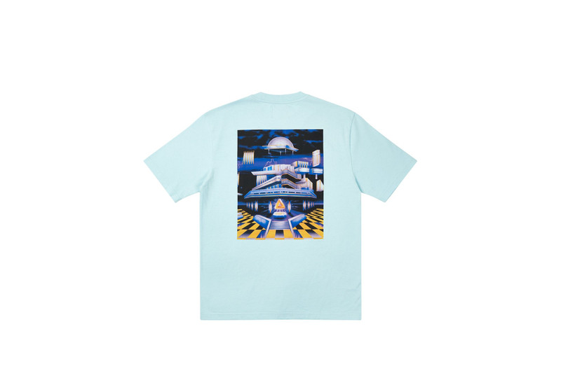 PALACE PEZ ANGEL OF PALACE T-SHIRT BLUE 2