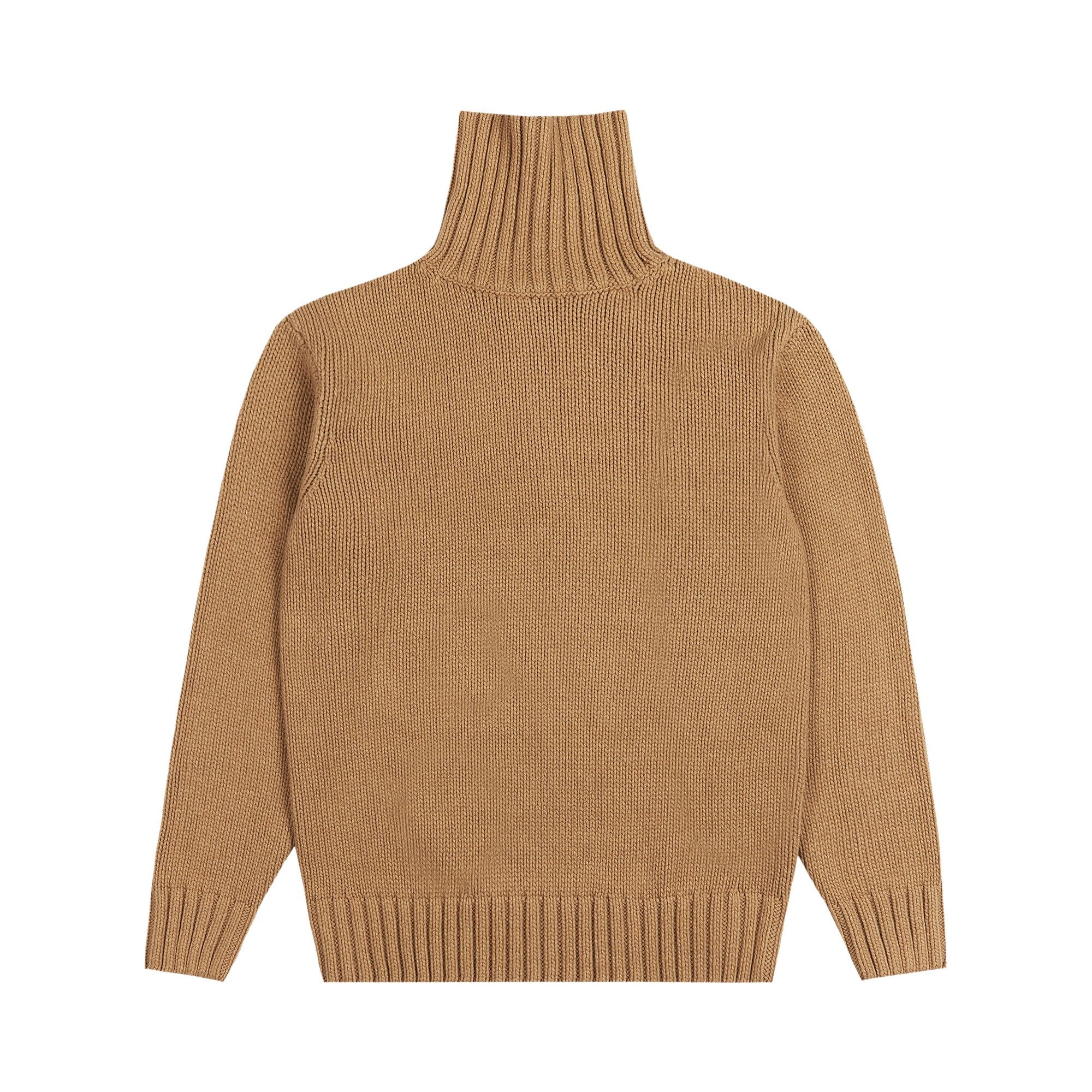 Helmut Lang Archive Turtleneck Sweater 'Camel' - 2