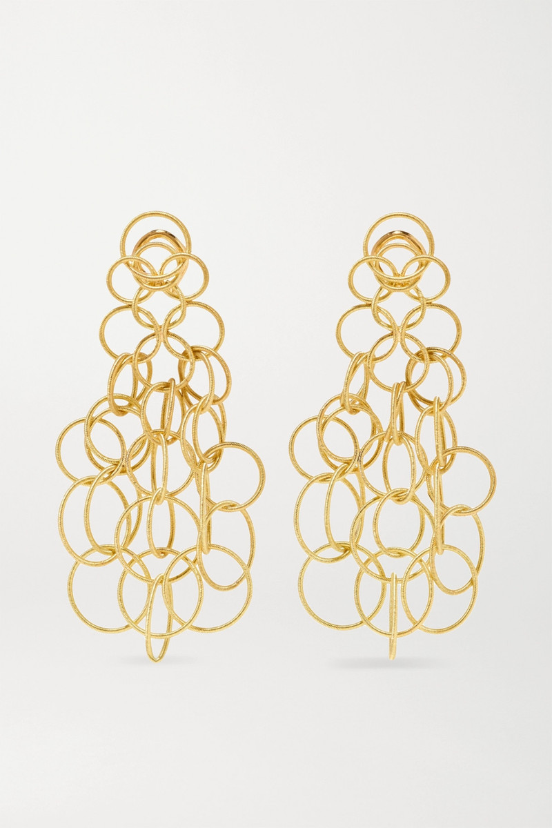 Hawaii 18-karat gold earrings - 1