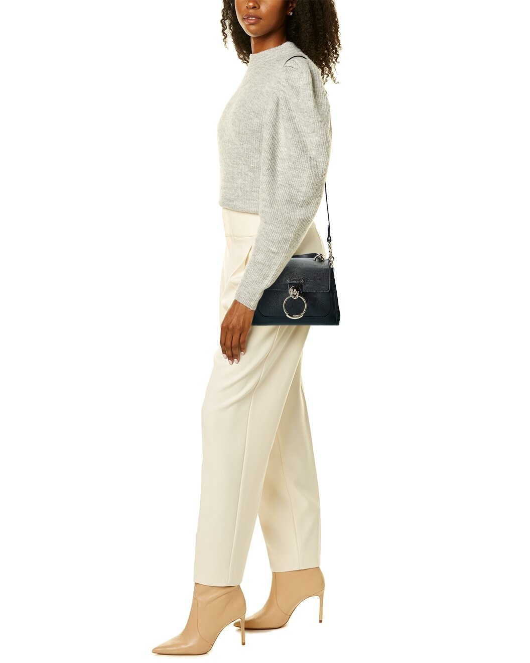 Chloé Tess Day Mini Leather Shoulder Bag - 4