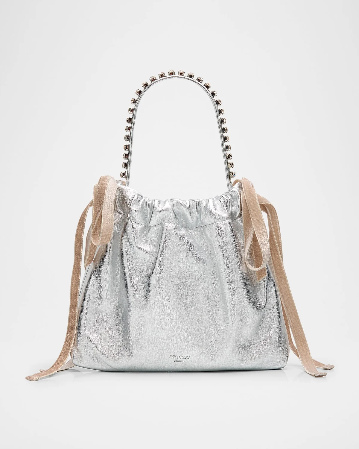 Mini Metallic Leather Top-Handle Bag - 1