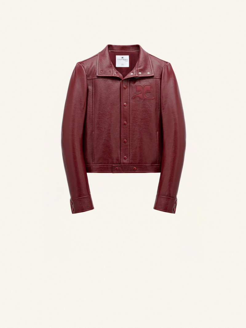 BLOUSON ICONIQUE EN VINYLE 1