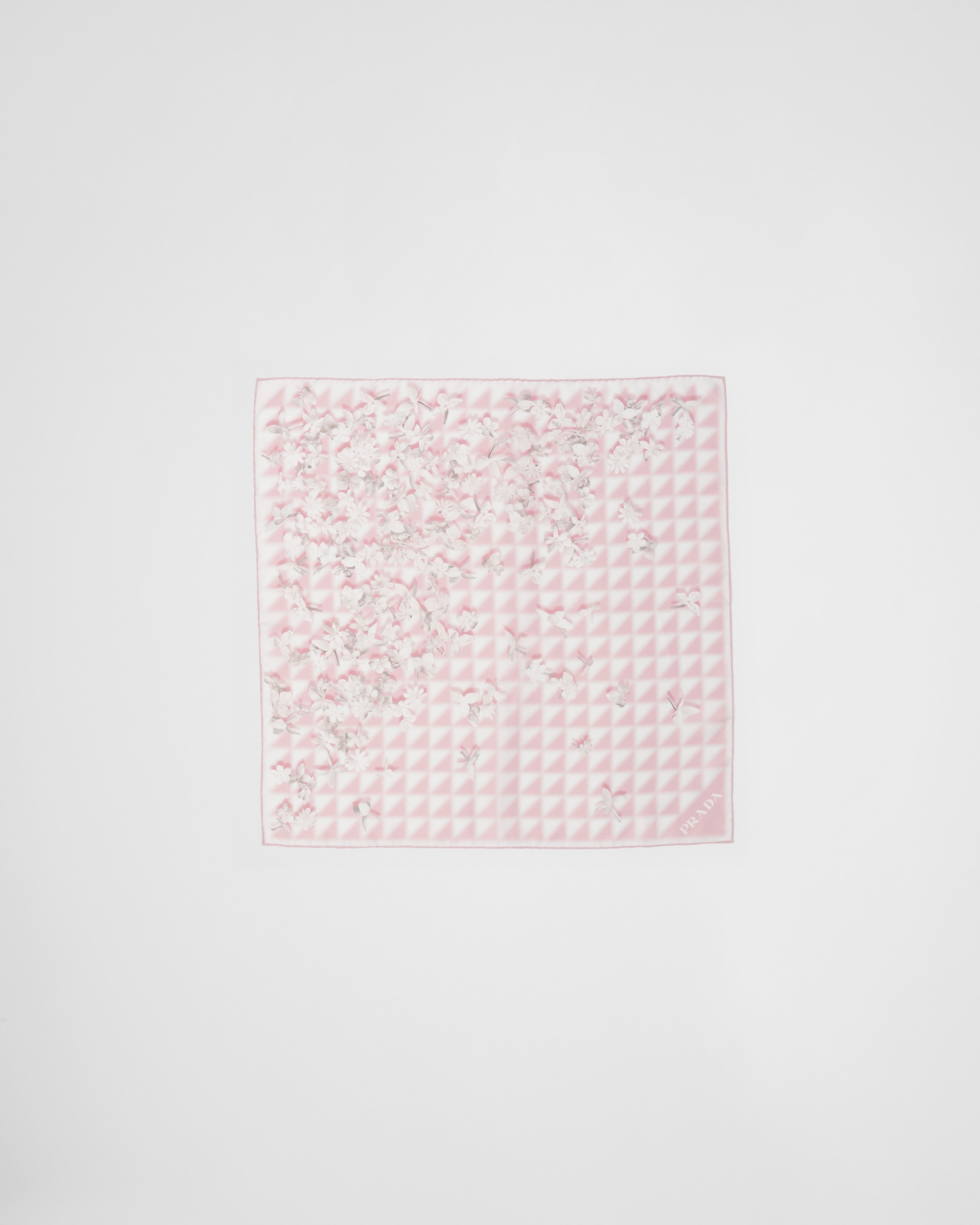 Printed twill scarf - 3