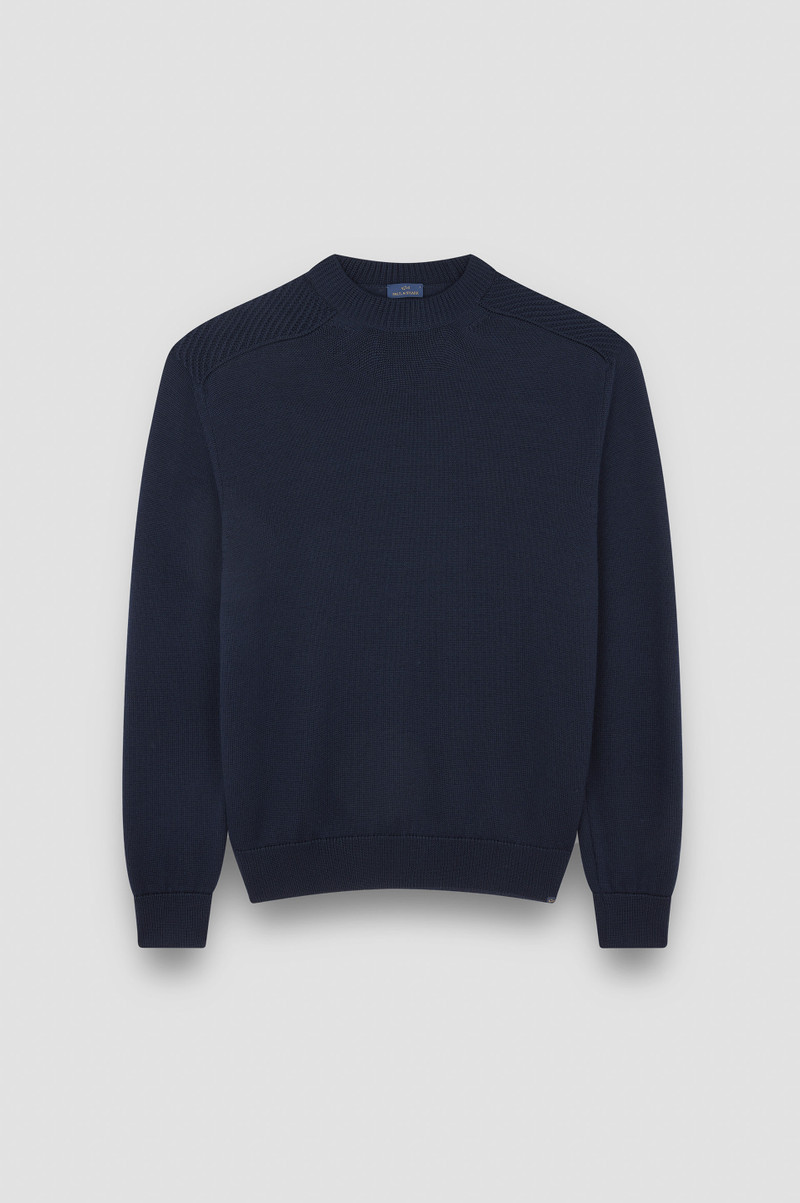 SOFT COOL TOUCH WOOL CREWNECK SWEATER 1