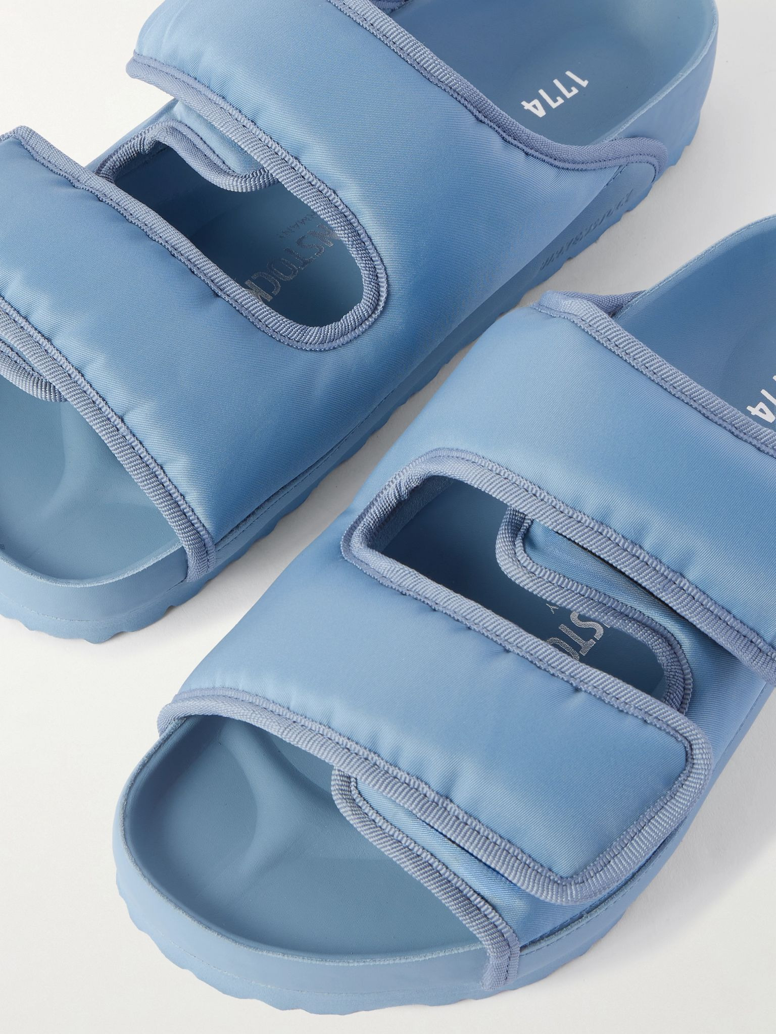 Arizona Cosy Padded Shell Sandals Blue - 5