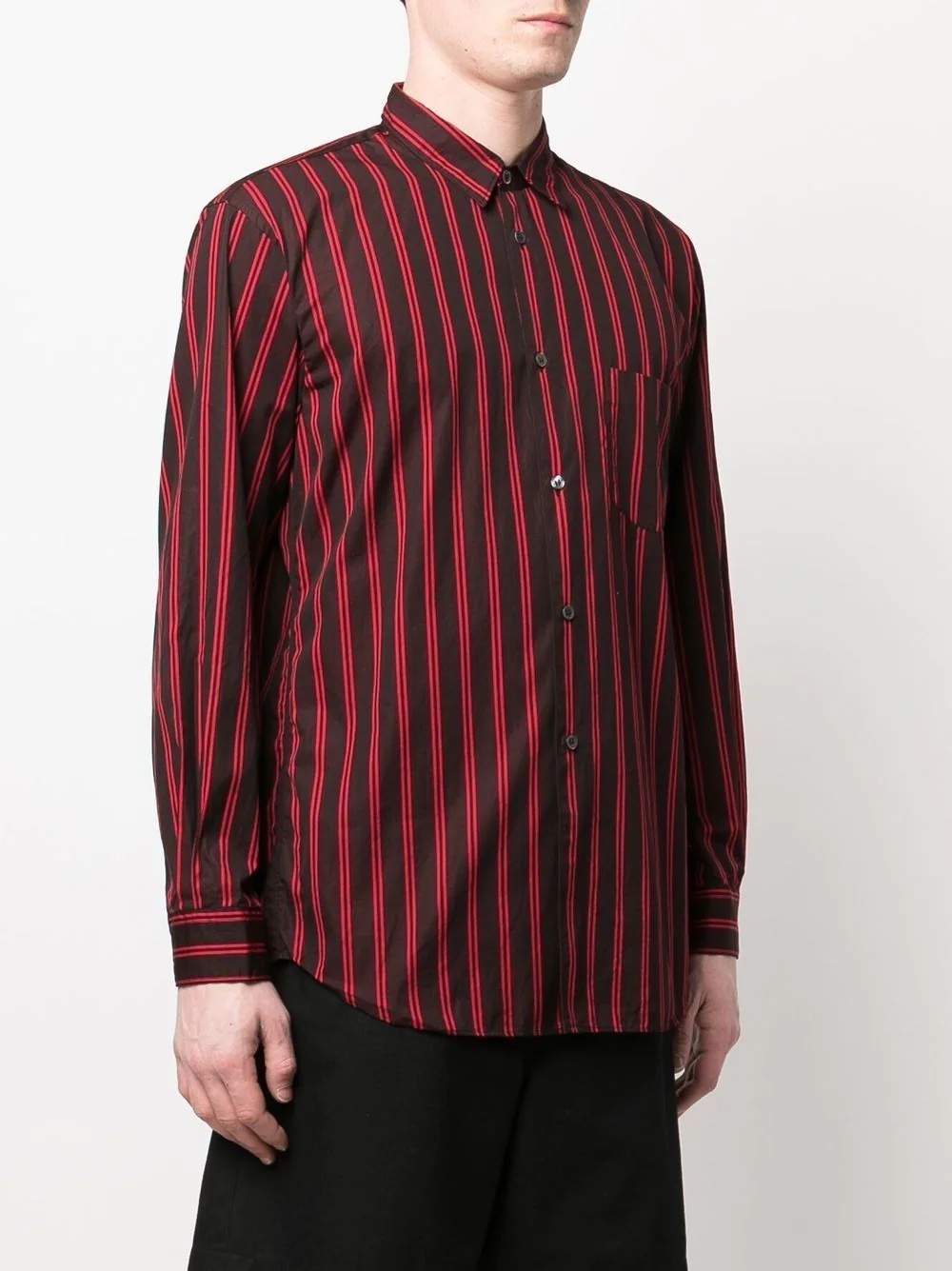 striped cotton shirt - 3