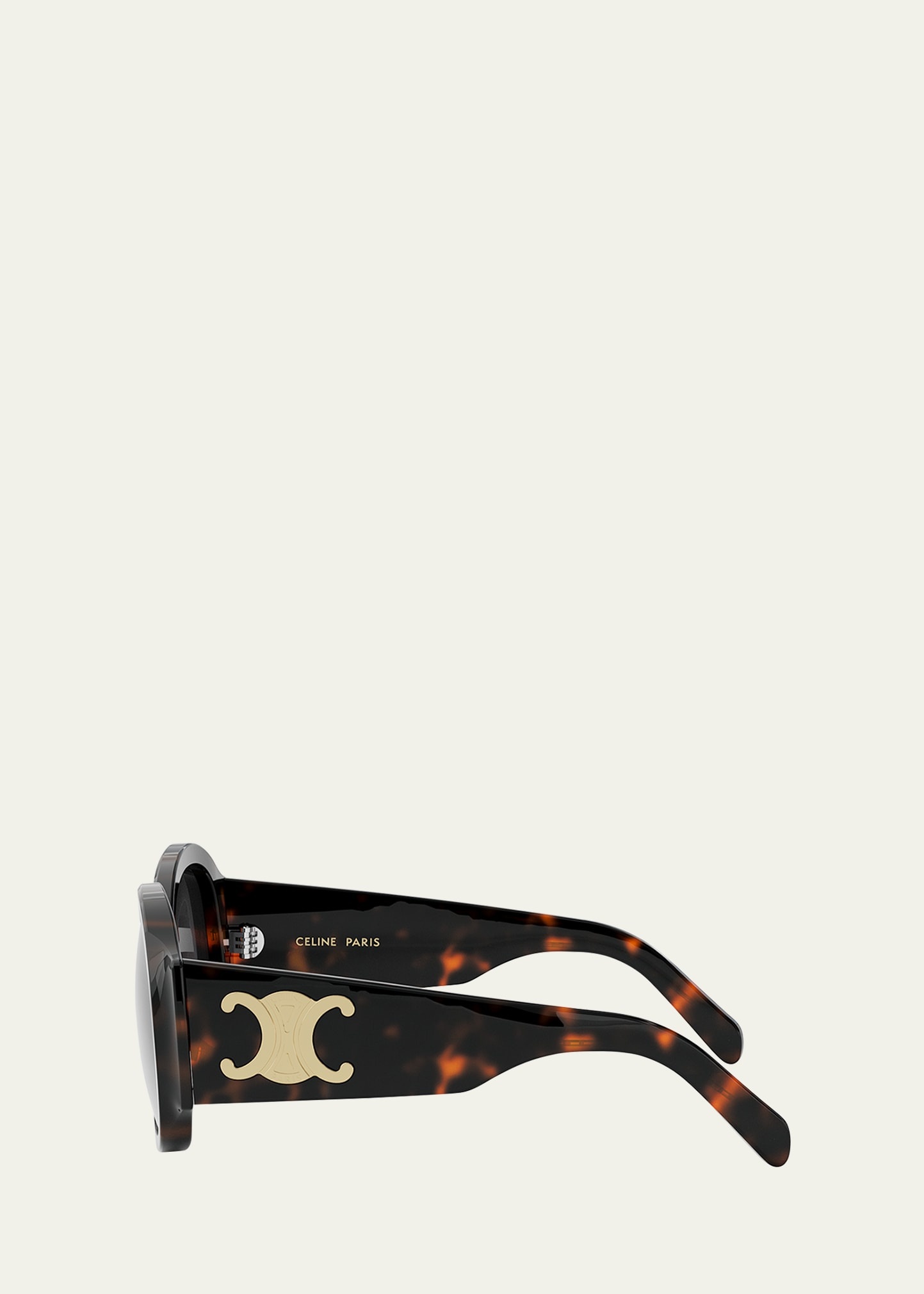 Max Triomphe Round Acetate Sunglasses - 3
