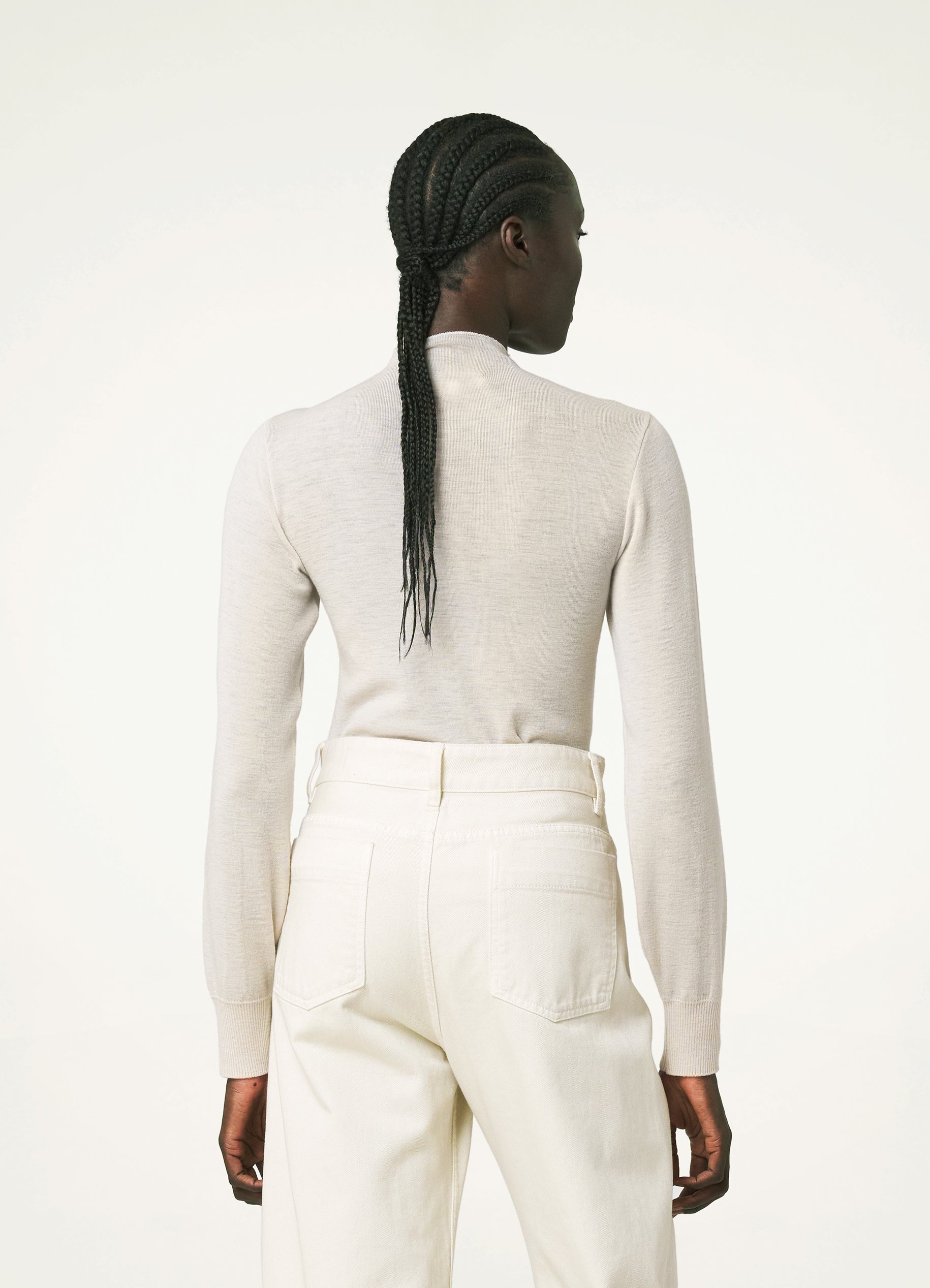 FITTED SEAMLESS CARDIGAN - 2