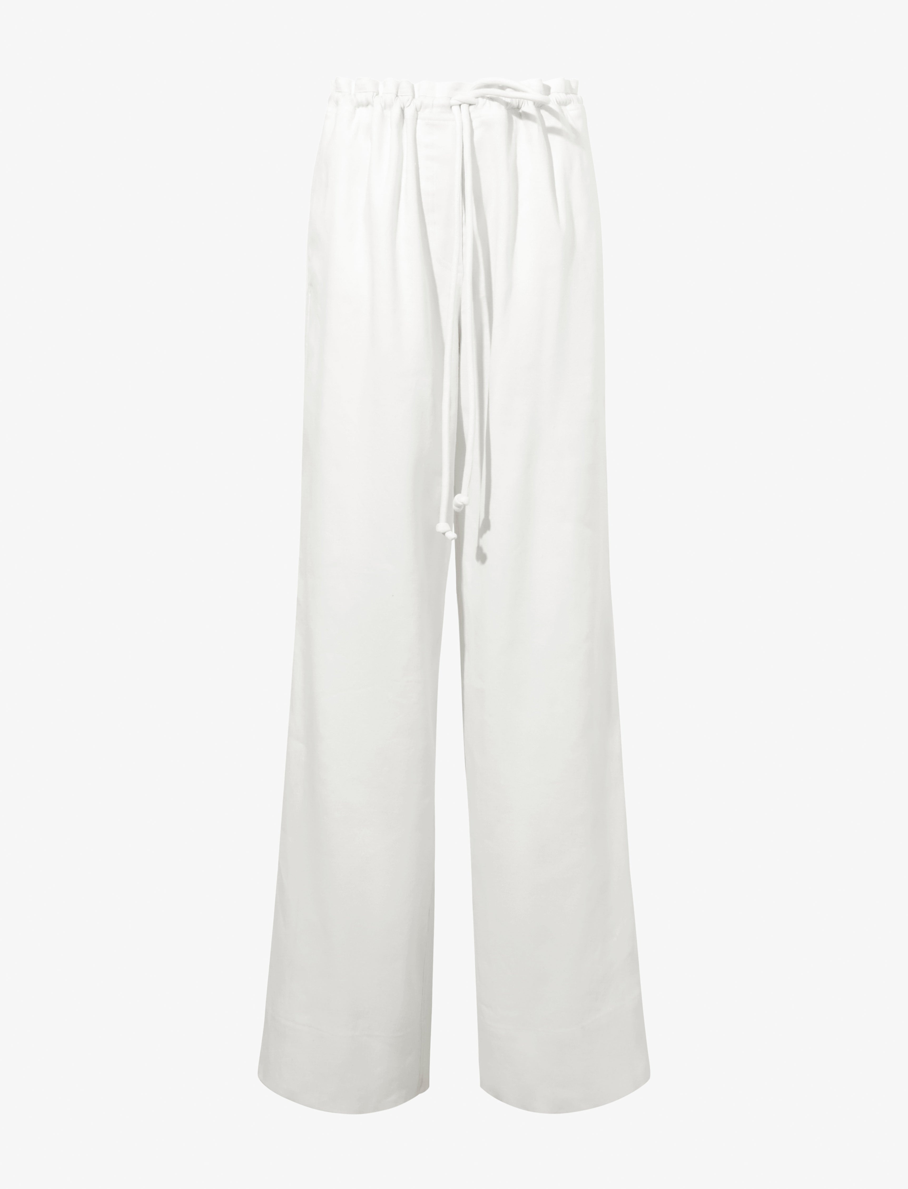 Jade Pant in Eco Stretch Linen Viscose - 1