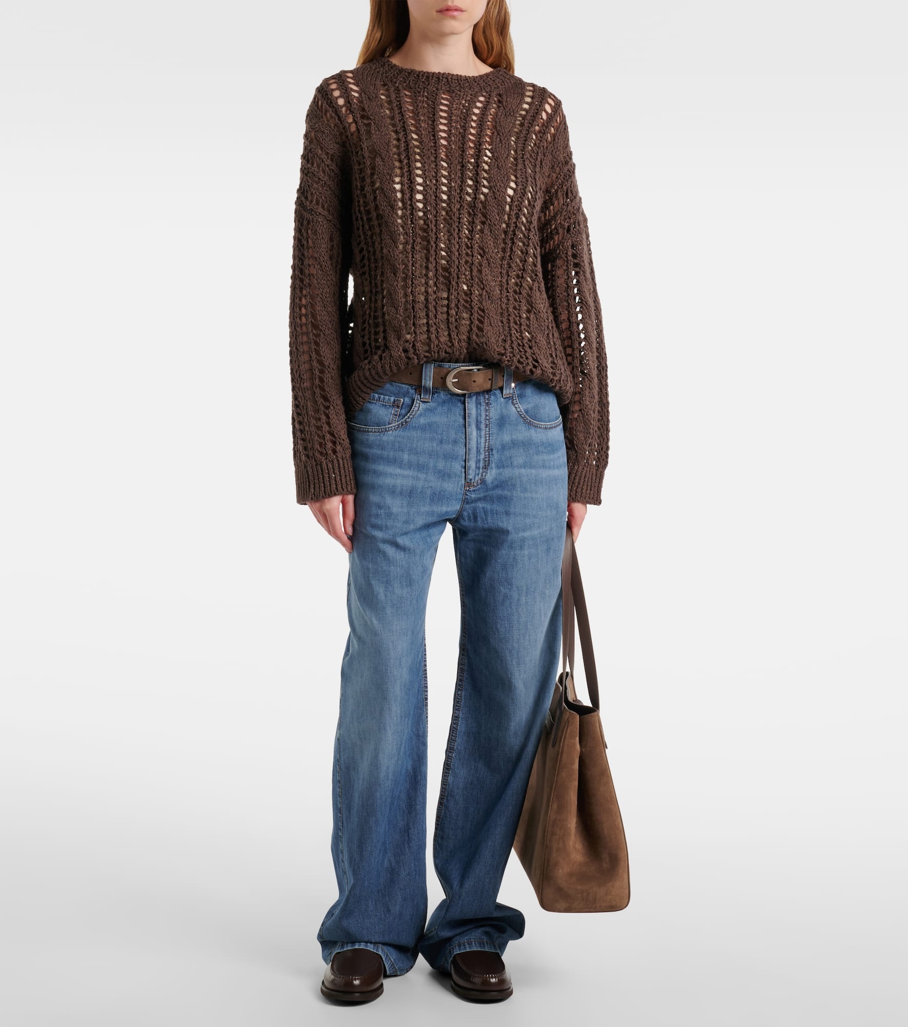 Mid-rise straight jeans - 2