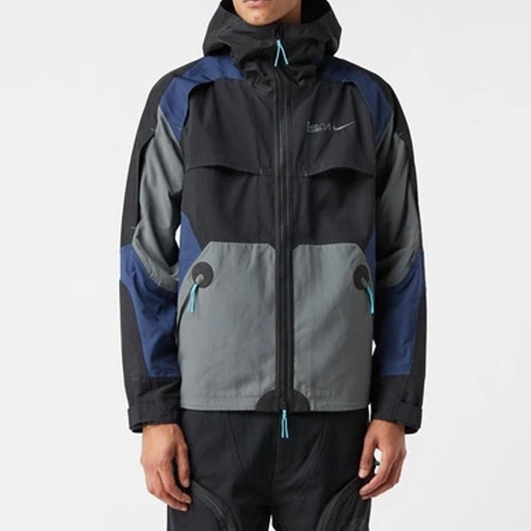 Nike ISPA Jacket 'Black Midnight Navy Iron Grey' FB2370-010 - 6