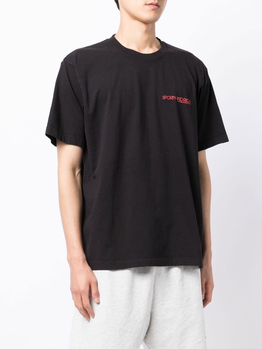 Disco logo-print T-shirt - 4