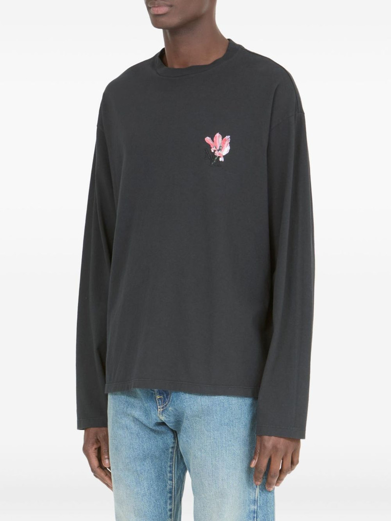 floral-print long-sleeve T-shirt 3