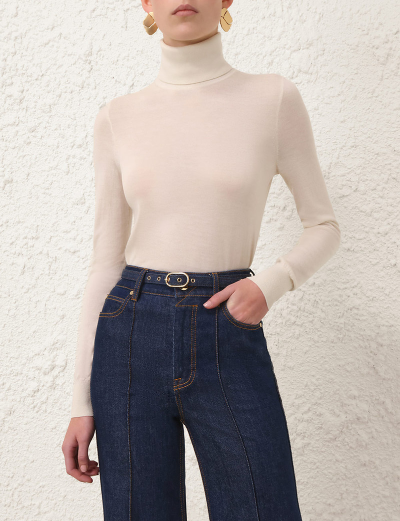 Zimmermann CASHMERE TURTLENECK SWEATER outlook