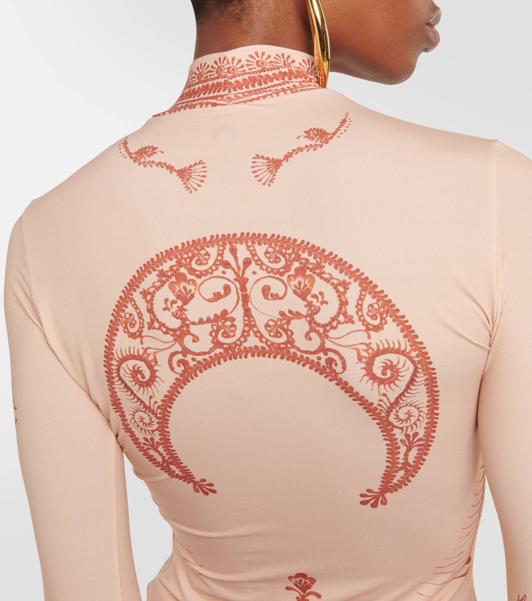 Regenerated Second Skin jersey top - 5