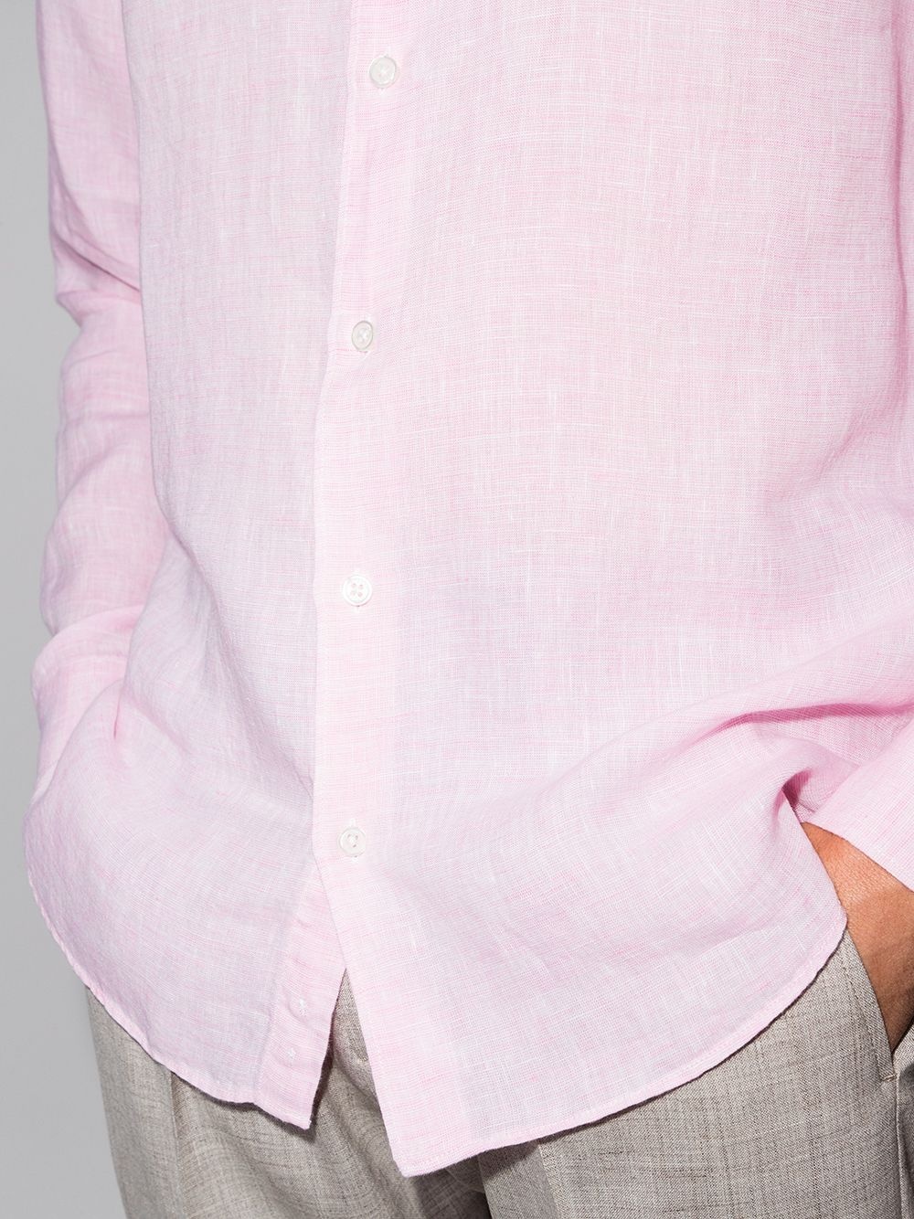 Giles linen shirt - 4