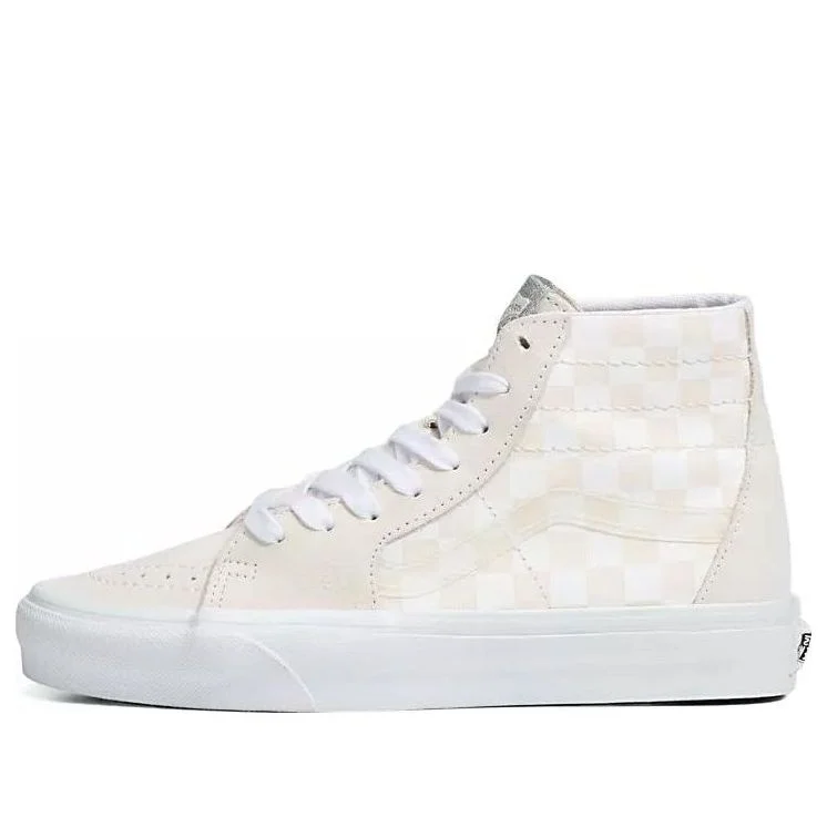 Vans Crystal Sidestripe Sk8-Hi Tapered Shoe 'White Checkerboard' VN0A7Q62C13 - 1