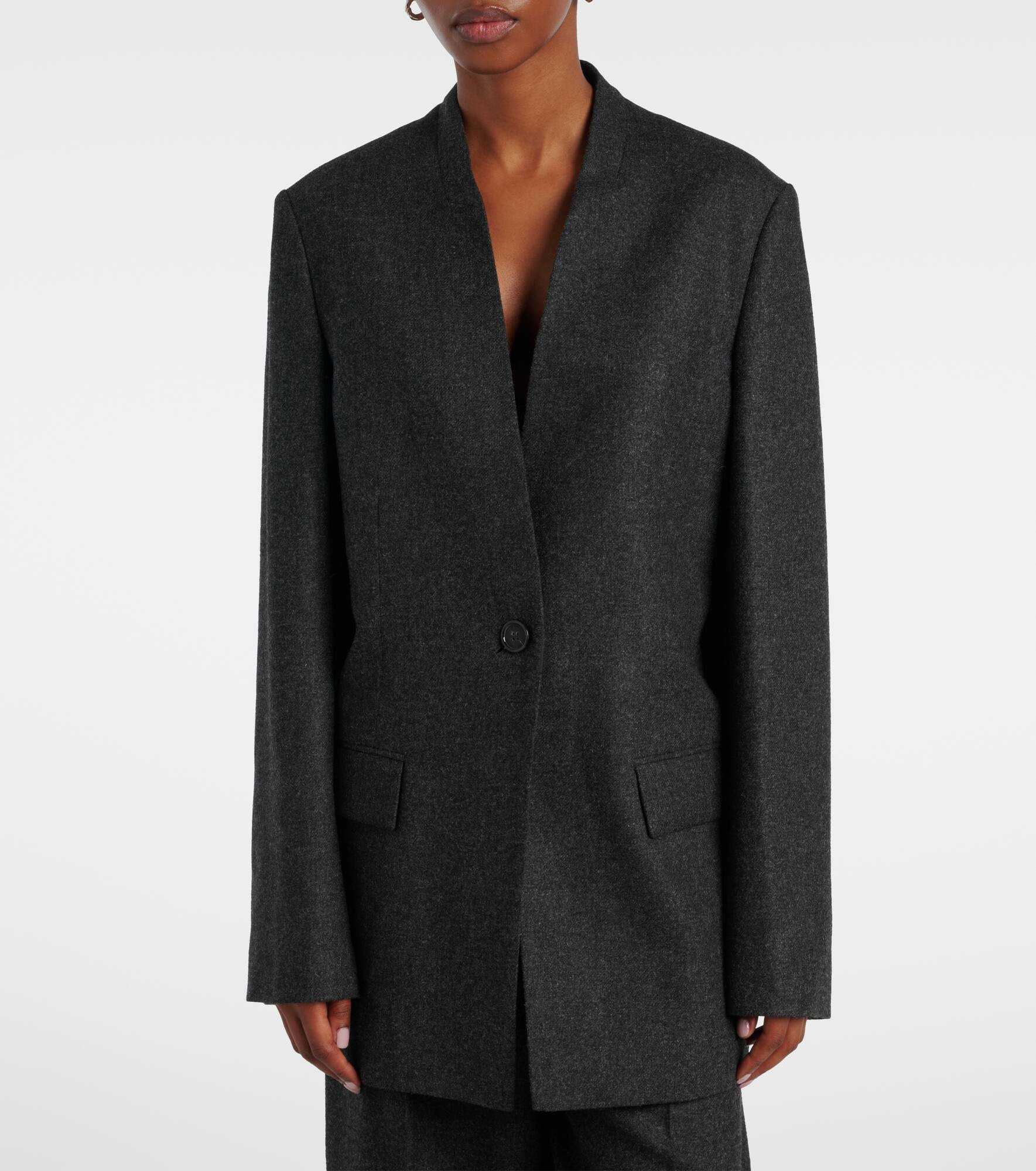 Flannel blazer - 6
