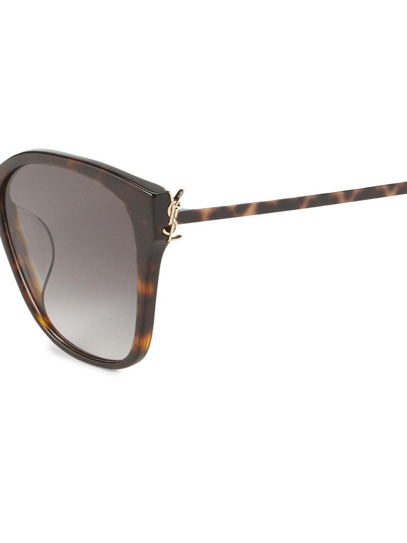 Women's 56MM Square Sunglasses - Avana 3