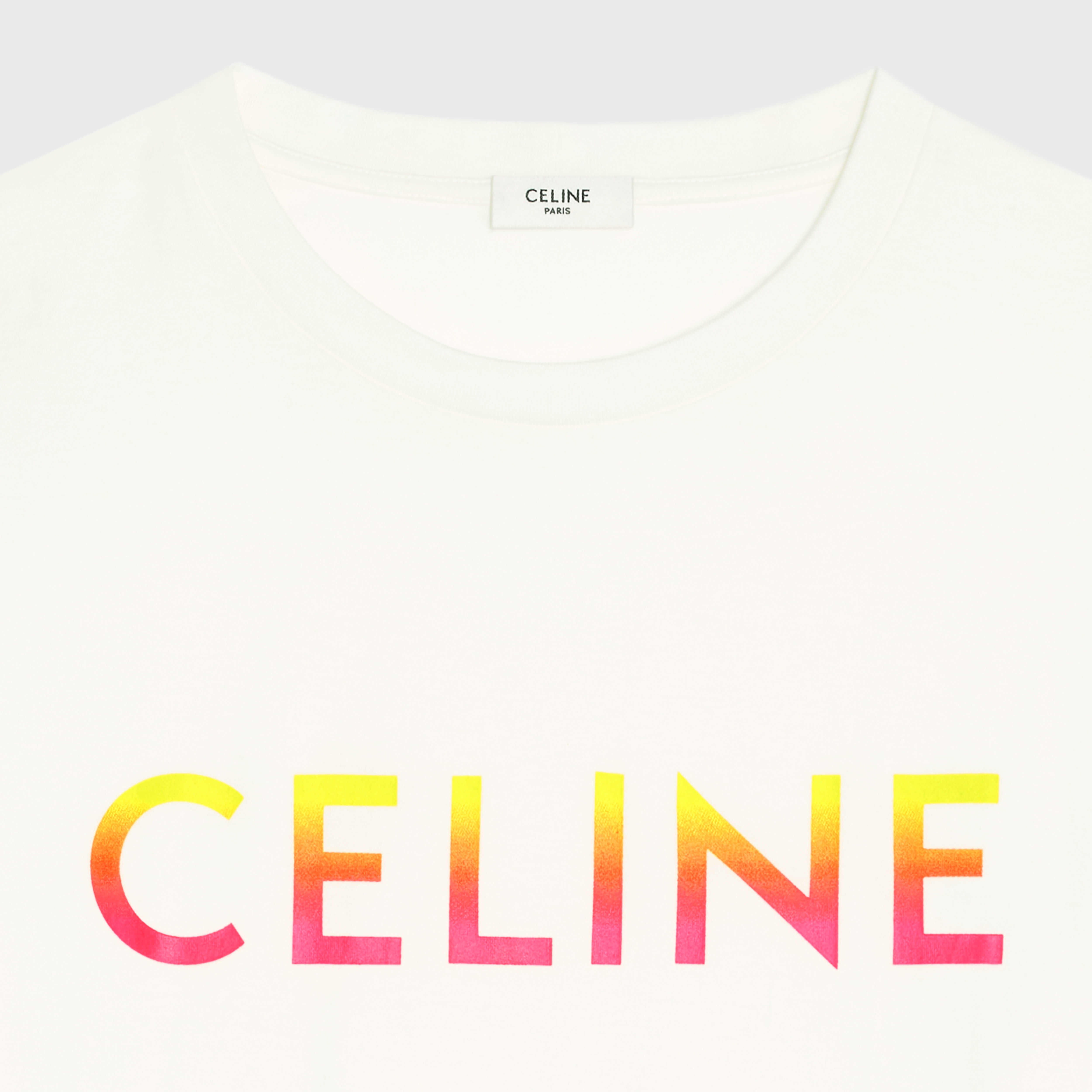 LOOSE CELINE T-SHIRT IN COTTON JERSEY - 3