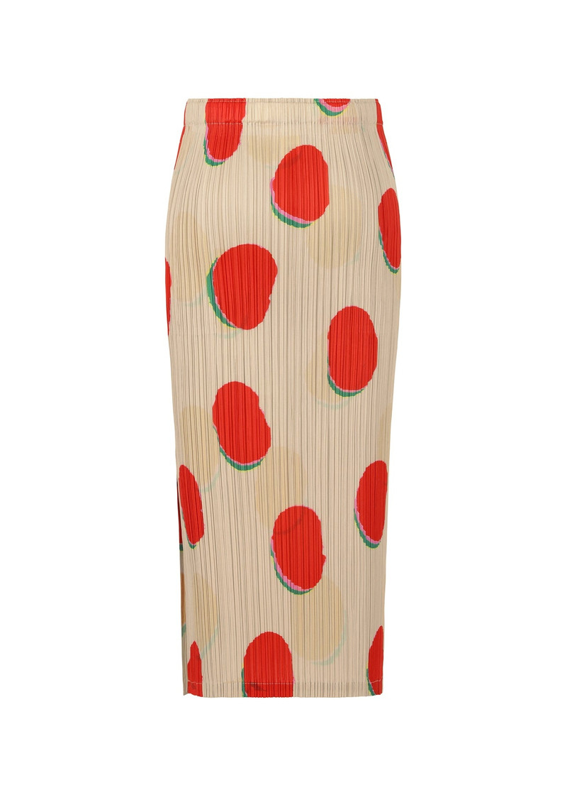 Pleats Please Issey Miyake BEAN DOTS SKIRT outlook