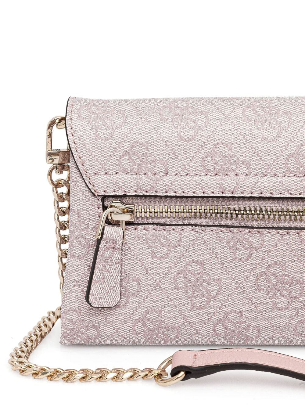 Noelle logo-patterned clutch bag - 4