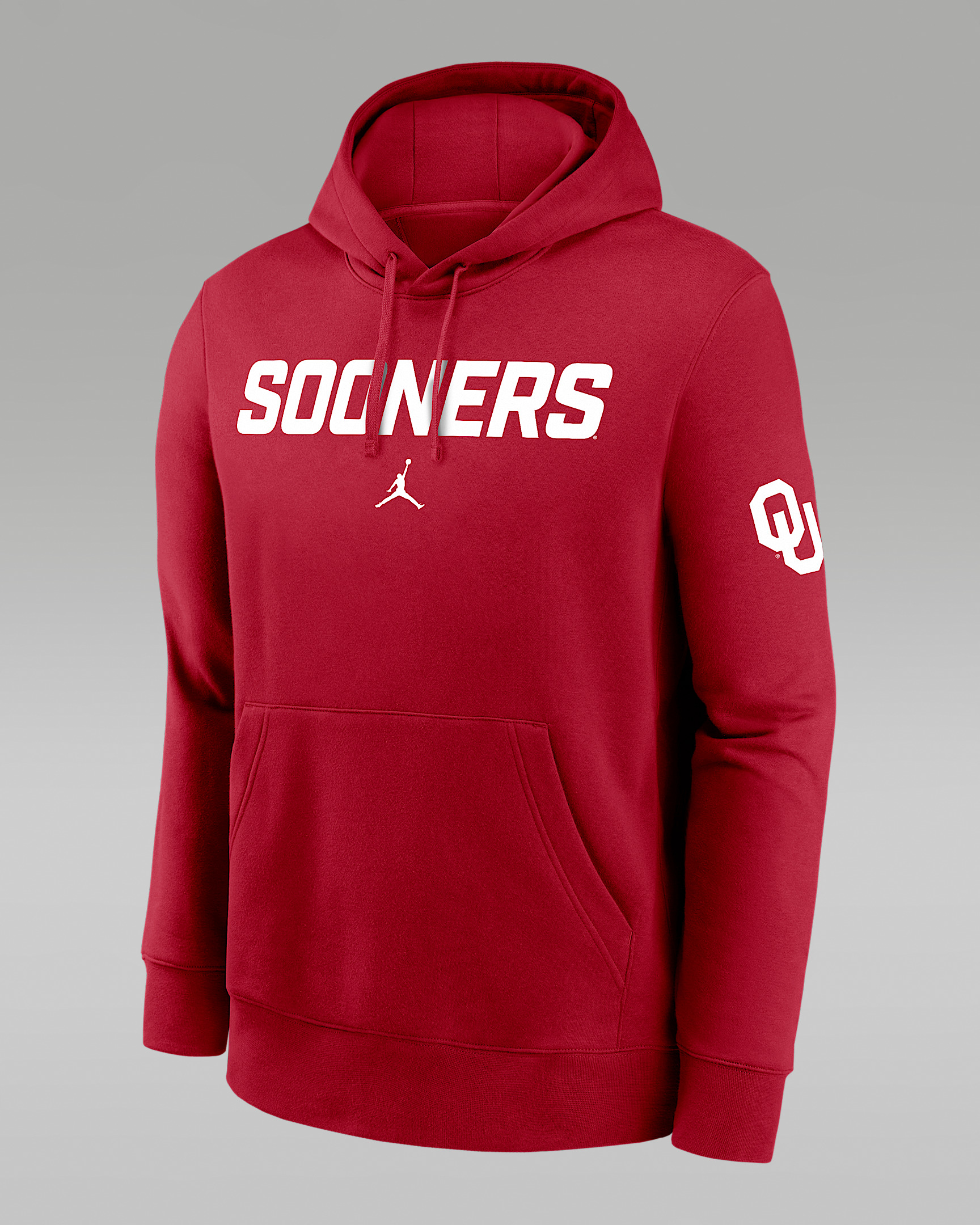 Oklahoma Club 2-Hit Nickname Men's Nike College Pullover Hoodie - 1